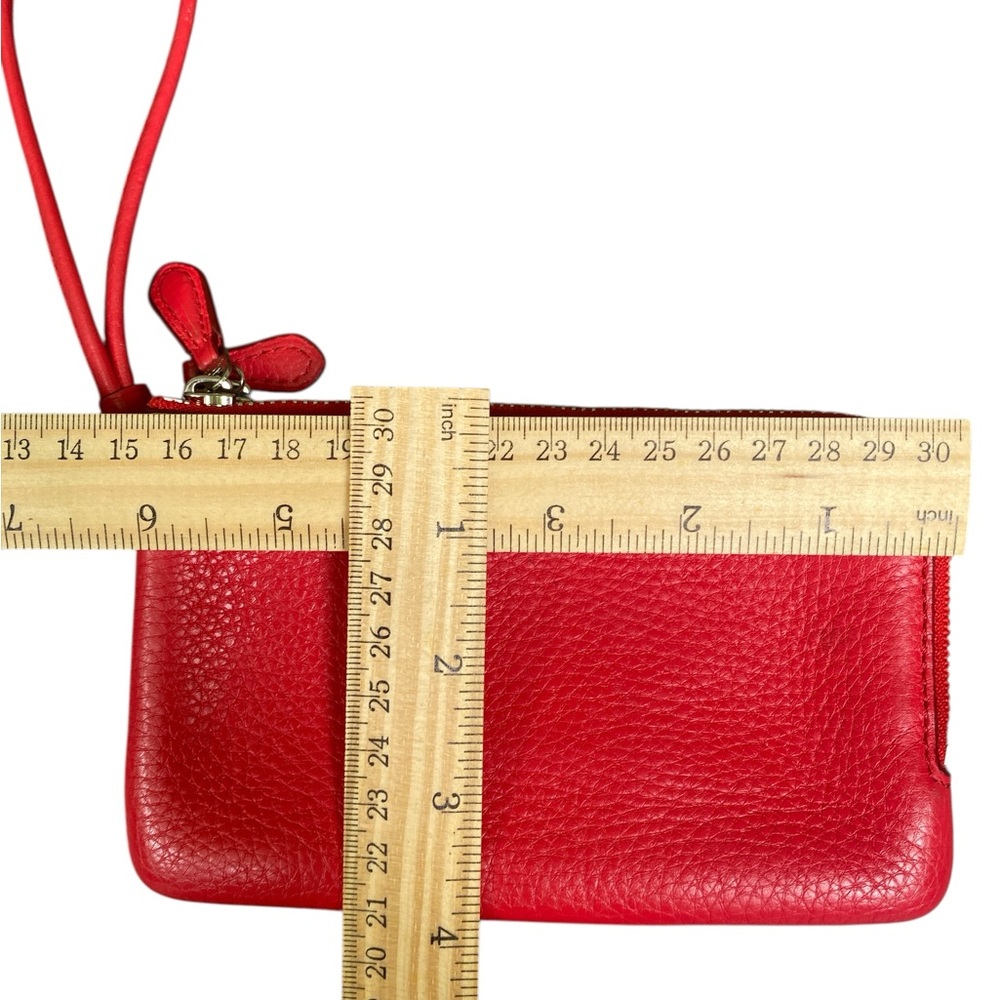 Coach double zip wristlet - Picture 3 of 7